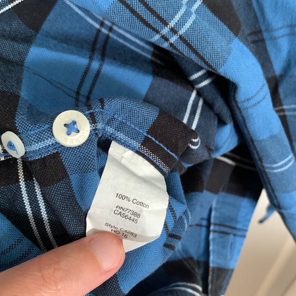 J. Crew 100% Cotton Men’s Slim Fit Oxford Plaid Shirt - Picture 9 of 9